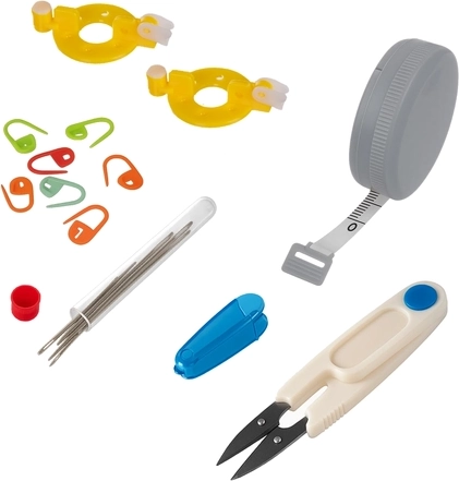 Abundantes accesorios para trabajo de detalle