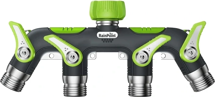 RainPoint distribuidor de agua de 4 vías