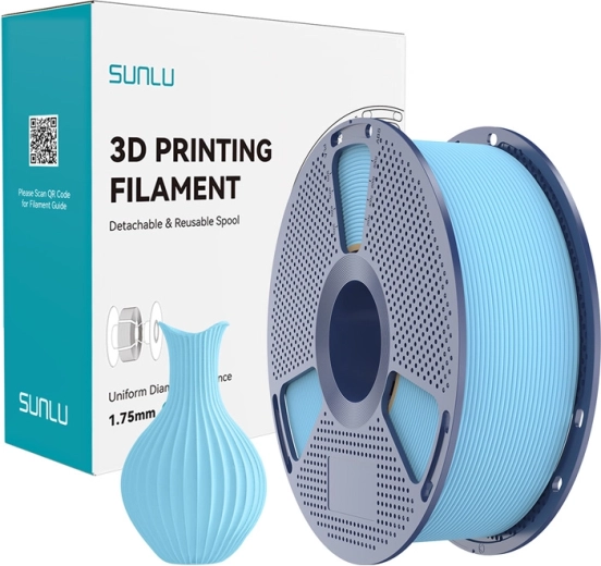 Filamento Sunlu PLA Classic 1,75 mm azul claro