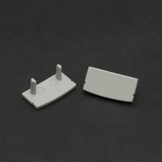 Tapa final para perfil LED de aluminio 41010