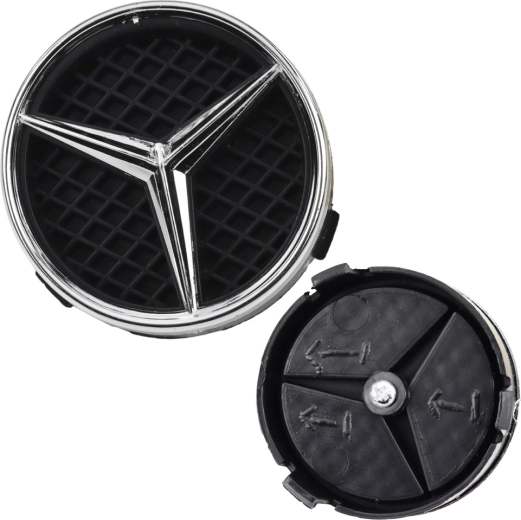 Tapón con emblema Mercedes 7 cm