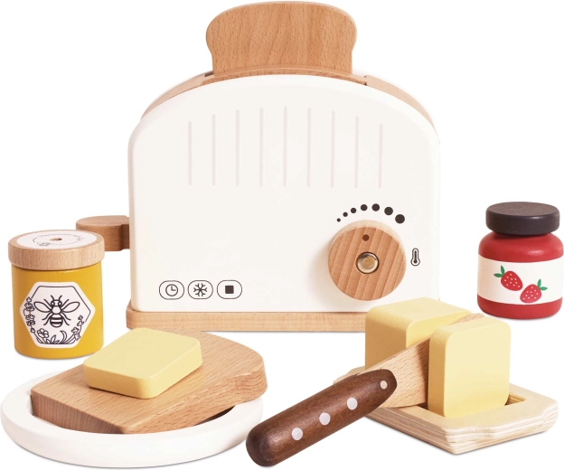 Tostadora infantil de madera con accesorios Le Toy Van