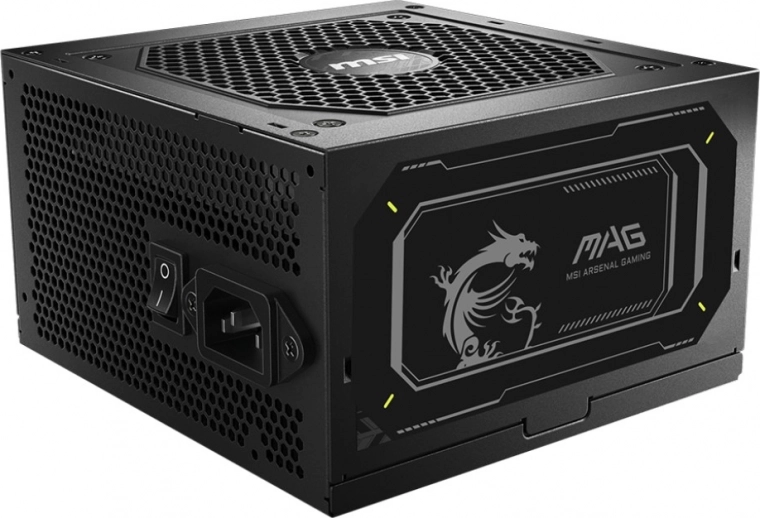 Fuente de alimentación MSI MAG A850GL PCIE5 II 850 W 80 Plus Gold totalmente modular