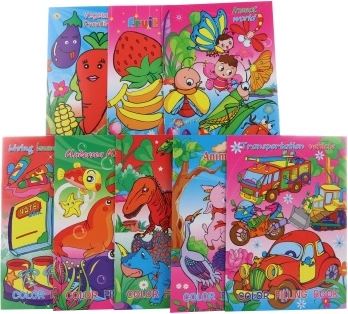 Libros para colorear infantiles – dibujos sencillos para colorear
