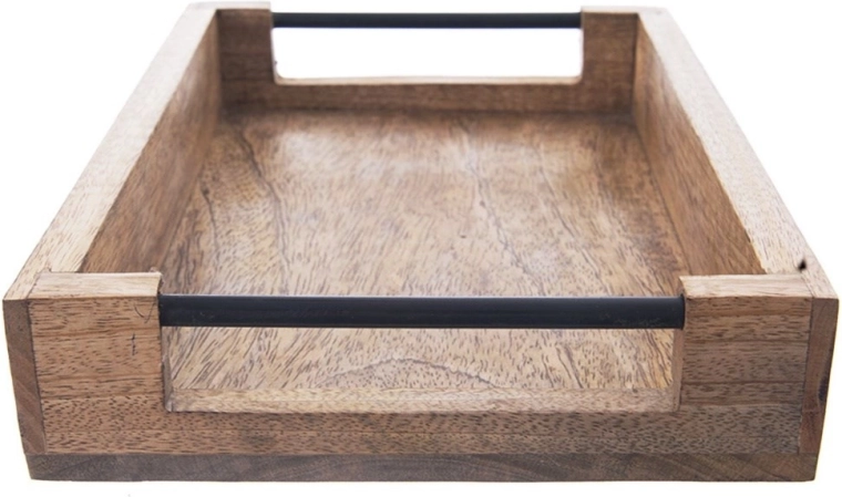 Madera de mango resistente con veta natural