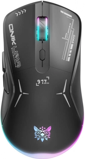 Ratón gaming inalámbrico ONIKUMA, negro