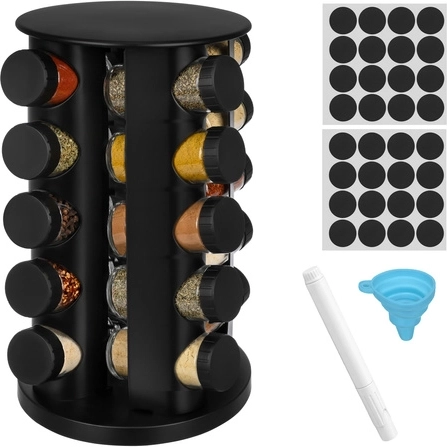 20 frascos de vidrio con tapas herméticas