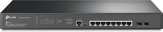 Switch gestionable TP-Link JetStream con PoE+ y uplink 10G
