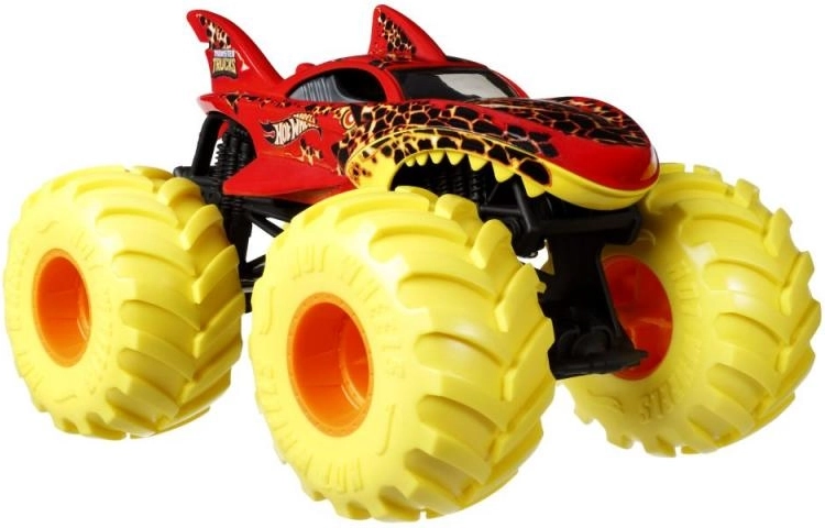 Hot Wheels monster truck 1:24 – gran camión todoterreno para niños
