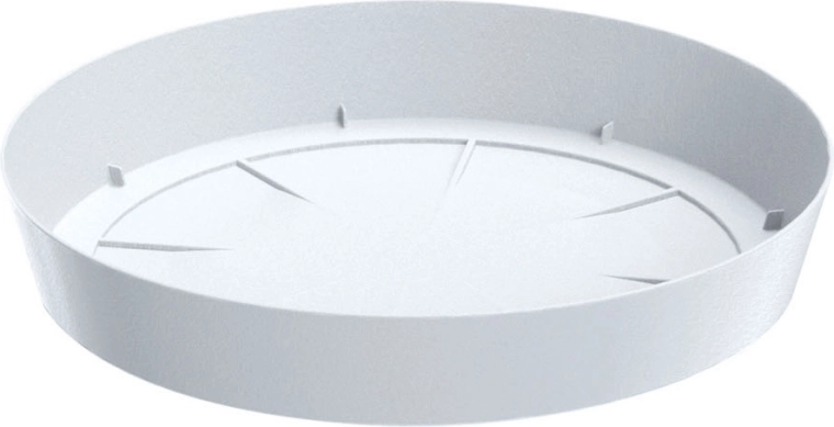 Plato para maceta LOFLY 27 cm blanco