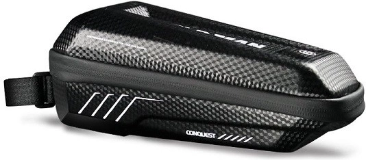 WildMan bolsa impermeable para el cuadro de bicicleta E5S 1 l negra
