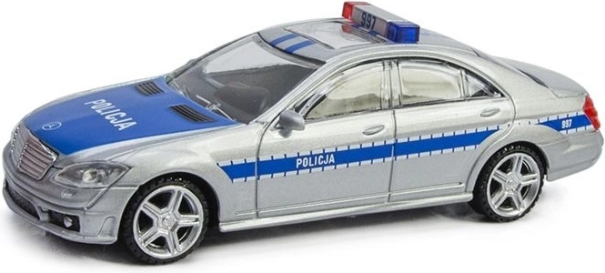 Rastar Mercedes S 63 AMG policía modelo de coche 1:43 - 1 pieza