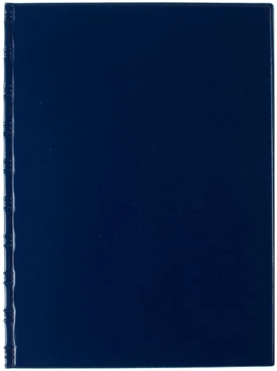 Carpeta A4 con bolsillo inferior Classic azul