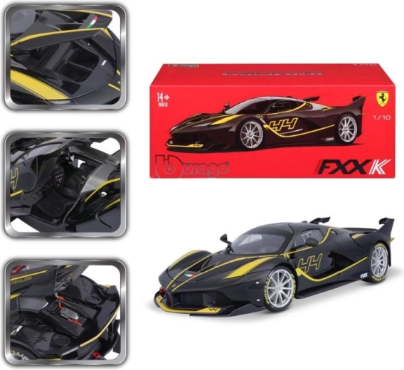 Modelo de coche metálico Ferrari FXX K de Bburago