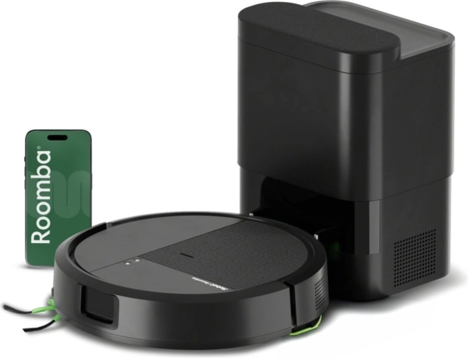 Aspirador robot iRobot Roomba 115 Combo con estación AutoEmpty negro