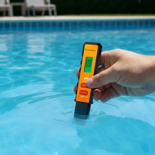 Medidor de pH digital con medición de temperatura
