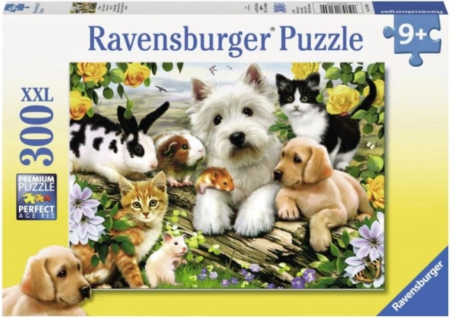 Puzzle Ravensburger Happy Animal Buddies de 300 piezas