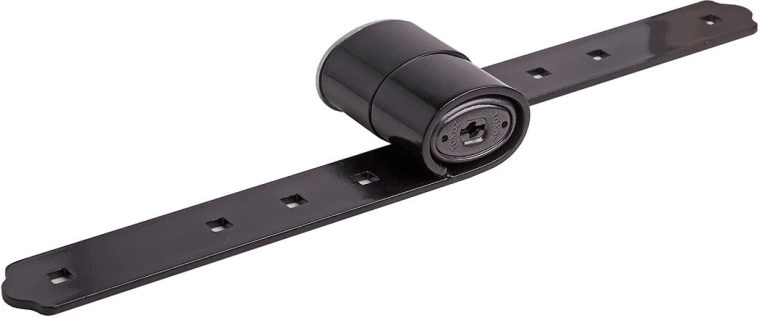Cerrojo bloqueable TOKOZ UZ 220 para portones y puertas de dos hojas
