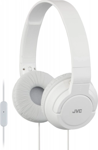 Auriculares on-ear ligeros JVC blancos