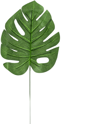 Hoja artificial de monstera 35 cm