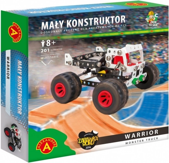 Juego de construcción Mały Konstruktor – monster truck Warrior