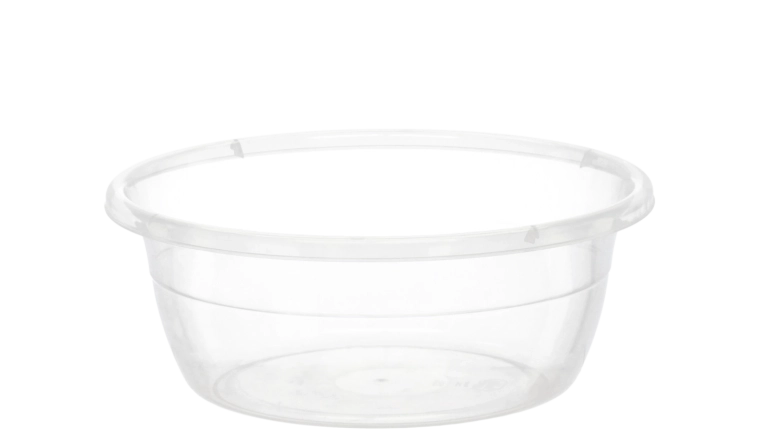 Bol transparente redondo de 2,5 l