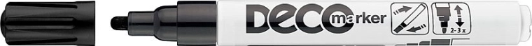 Rotulador ICO Deco negro