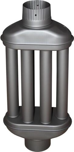 Intercambiador de calor para tubo de humo 130 × 550 mm antracita