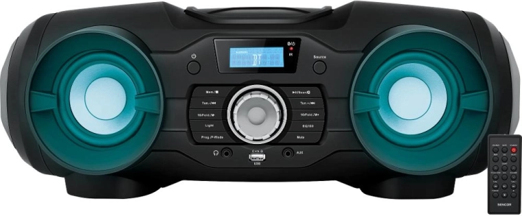 Sencor SPT 5800 boombox con CD, Bluetooth, USB y radio FM