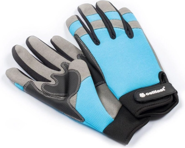 Guantes de trabajo para jardín CELLFAST XL (talla 10) de poliéster y poliuretano