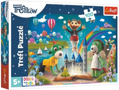 Puzzle Noche de cuento con Treflíky 100 piezas