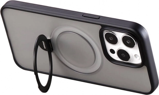 Funda magnética con soporte JOYROOM para iPhone 15 Pro – negra