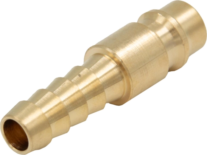 Adaptador de acople rápido de latón 3/8" (9 mm) para mangueras de jardín
