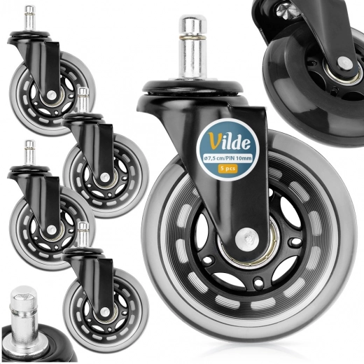 Funcionamiento silencioso y fluido en suelos duros