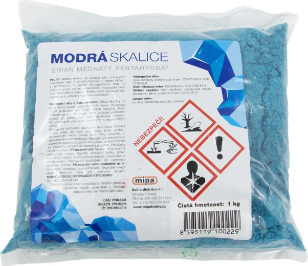 Sulfato de cobre azul 1 kg – sulfato de cobre para piscinas y madera