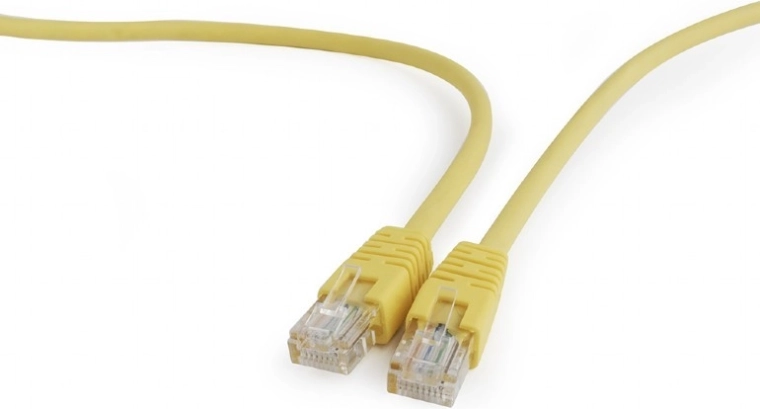 Cable patch Cat 5e 0,5 m amarillo