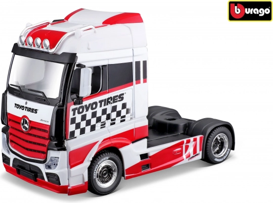 Mercedes‑Benz Actros GigaSpace modelo metálico 1:43 de Bburago