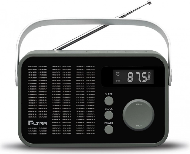Radio FM portátil con sintonización digital OLIWIA, negro
