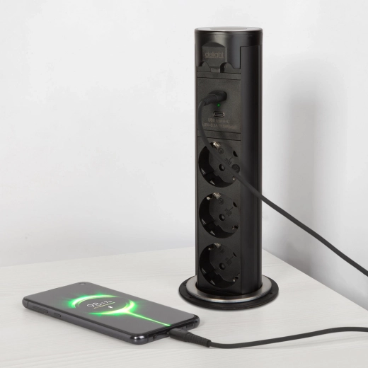 Alimentación y carga USB al alcance