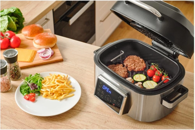 Parrilla y horno en uno