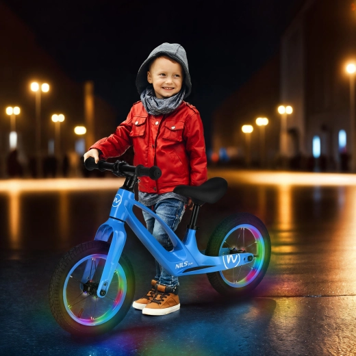 Iluminación LED de las ruedas para mayor seguridad