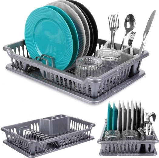 Plástico resistente sin BPA, ligero y fácil de limpiar