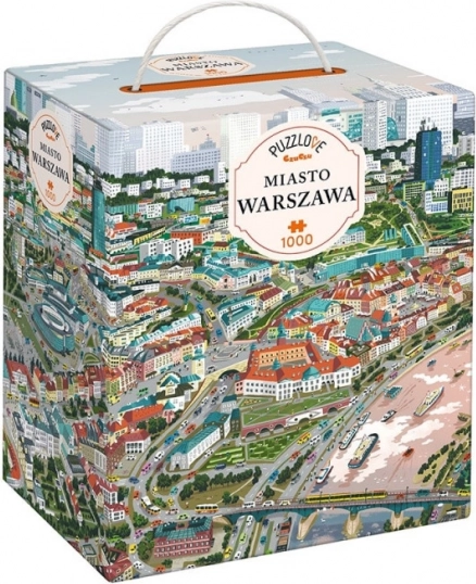 Puzle Puzzlove Ciudad de Varsovia 1000 piezas