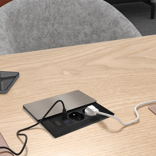 Alimentación y carga USB rápida