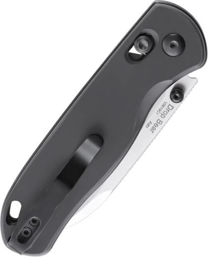 Ligera empuñadura de aluminio y clip profundo