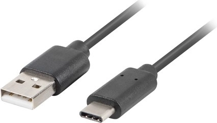 Cable USB 2.0 USB-C (macho) – USB-A (macho) 0,5 m negro - 1 pieza
