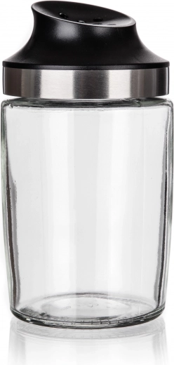 Vidrio elegante y acero inoxidable para cualquier mesa