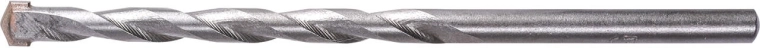 Broca para materiales de construcción 5 × 85 mm con vástago cilíndrico