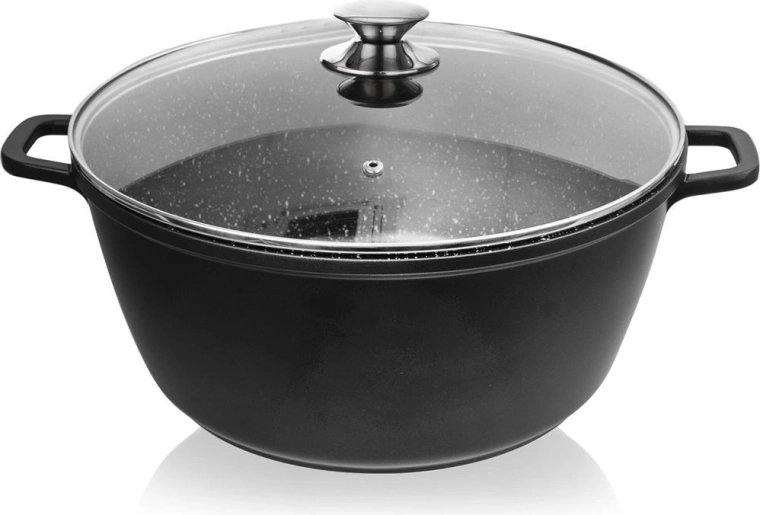 Olla de granito con tapa Grande 32 cm, 9,7 l