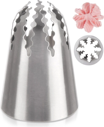 Boquilla para decorar – estrella de acero inoxidable ORION